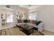 Inviting living room featuring a large sofa, stylish decor, and an open layout at 6170 E Sahara Ave # 1076, Las Vegas, NV 89142
