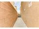 Narrow side yard between homes at 6953 Graceful Cloud, Henderson, NV 89011