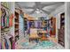 Spacious walk-in closet with custom shelving and ample storage space at 7036 Winstar St, Las Vegas, NV 89131