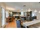 Well-appointed kitchen with stainless steel appliances, ample counter space, and adjacent dining areas at 8021 Hilliard Ave, Las Vegas, NV 89128