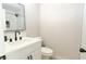Updated bathroom featuring a modern vanity, tiled shower, and neutral color scheme at 920 Biltmore Dr, Las Vegas, NV 89101