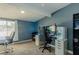 Bedroom with a large desk for office work or gaming at 920 Biltmore Dr, Las Vegas, NV 89101