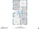 Detailed floor plan showcasing the layout of the home at 920 Biltmore Dr, Las Vegas, NV 89101