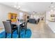 Spacious living space with dining area and comfortable seating at 9288 Valley Betica Ave, Las Vegas, NV 89148