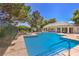 Inviting community pool and lounge area, perfect for relaxation and socializing at 979 Coatbridge St, Las Vegas, NV 89145