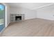 Bright living room with flooring and a decorative fireplace at 1511 Irene Dr, Boulder City, NV 89005