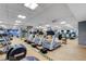 Well-equipped fitness center featuring modern treadmills, elliptical machines, and other exercise equipment for residents at 211 E Flamingo Rd # 615, Las Vegas, NV 89169