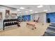 A well-equipped gym with treadmills, free weights, and a mirrored wall for effective workouts at 211 E Flamingo Rd # 615, Las Vegas, NV 89169
