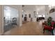 Inviting entryway offers neutral tile flooring, and gives access to the office and main living area at 2640 Torch Ave, North Las Vegas, NV 89081