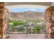 Balcony with golf course view and decorative iron railing at 2793 Red Arrow Dr, Las Vegas, NV 89135