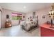 Cozy bedroom with natural light and warm inviting decor at 2857 San Lago Ct, Las Vegas, NV 89121