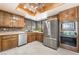 Spacious kitchen featuring modern appliances, ample counter space, and a bright, airy feel at 2857 San Lago Ct, Las Vegas, NV 89121