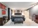 Spacious bedroom featuring carpeting and ensuite bathroom at 2857 San Lago Ct, Las Vegas, NV 89121