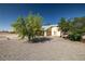 Well-maintained single Gathering home with mature shade trees and ample parking at 3580 S Shawnee Ave, Pahrump, NV 89048