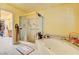 Large tiled bathroom has a glass shower and soaking tub plus access to a walk-in closet at 3987 Saddlewood Ct, Las Vegas, NV 89121