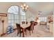 Open dining area with large windows and plenty of natural light at 3987 Saddlewood Ct, Las Vegas, NV 89121