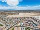 Community aerial view showing homes, streets and vacant lots in the surrounding area at 5264 Mystic Ivy Dr, Las Vegas, NV 89149