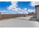 Backyard with a concrete patio, and block wall at 5264 Mystic Ivy Dr, Las Vegas, NV 89149