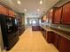 Spacious kitchen boasts granite counters, stainless appliances, and ample storage at 5439 E Cansano St, Pahrump, NV 89061