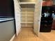 Spacious pantry features adjustable shelving, and convenient access from the kitchen area at 5439 E Cansano St, Pahrump, NV 89061