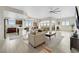 Bright living room featuring stylish furniture, open layout, and scenic views through large windows at 8255 Las Vegas Blvd # 1821, Las Vegas, NV 89123