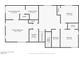 Detailed floor plan showcasing bedroom, bathroom, closets, and primary bedroom layout at 8316 Mokena Ave, Las Vegas, NV 89178