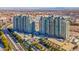 Two luxurious high-rise condominiums with city views offer lush gardens, parking and retail at 9101 Alta Dr # 203, Las Vegas, NV 89145