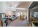 Large main bedroom with vaulted ceilings, ceiling fan, and natural light flooding through shuttered windows at , Las Vegas, NV 89113