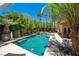 Sparkling pool with spa and lots of vegetation at , Las Vegas, NV 89113