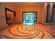 Grand lobby area featuring patterned marble floors, elegant lighting, and luxurious design elements at 125 E Harmon Ave # 1918, Las Vegas, NV 89109