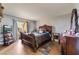 Comfortable main bedroom features a large bed, closet, and ample natural light at 1812 N Decatur Blvd # 103, Las Vegas, NV 89108