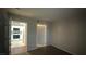 Bedroom featuring view into the kitchen and a closet at 2300 E Silverado Ranch Blvd # 1104, Las Vegas, NV 89183