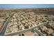 Expansive aerial view of a residential community, showcasing the neighborhood layout and desert landscape at 2486 Divine Sky Dr, Henderson, NV 89044