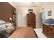 Bedroom featuring a large closet and an ensuite bathroom at 2486 Divine Sky Dr, Henderson, NV 89044