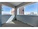 Balcony showcasing stunning views of the cityscape and mountains in the distance at 2700 Las Vegas Blvd # 1804, Las Vegas, NV 89109