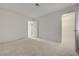 Clean bedroom offers an en-suite bathroom and a walk-in closet at 2808 Crown Ridge Dr, Las Vegas, NV 89134