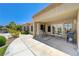 Spacious covered patio is perfect for entertaining or relaxing outdoors at 2808 Crown Ridge Dr, Las Vegas, NV 89134