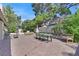 Expansive brick patio great for entertaining, featuring seating and dining area at 3220 Calle De El Cortez, Las Vegas, NV 89102