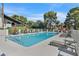 Inviting pool area with lounge chairs, perfect for relaxation and leisure at 3220 Calle De El Cortez, Las Vegas, NV 89102