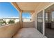 Balcony with mountain views from a residential property at 3608 Quetonia St # 204, Las Vegas, NV 89108