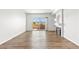Bright and open living room with fireplace and sliding glass door to balcony at 3608 Quetonia St # 204, Las Vegas, NV 89108