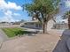 Spacious backyard with an interesting brick and grass design, with potential for outdoor enjoyment and entertaining at 4204 El Jardin Ave, Las Vegas, NV 89102