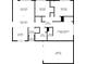 Detailed floor plan of the property showcasing layout, room dimensions, and spatial arrangements for a comprehensive view at 4204 El Jardin Ave, Las Vegas, NV 89102