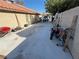 Spacious driveway on the side of the house, providing ample parking and outdoor storage space at 4335 Twin Peaks Dr, North Las Vegas, NV 89032