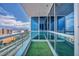 Breathtaking views from this balcony, offering a serene retreat amidst the urban landscape and blue windows at 4525 Dean Martin Dr # 2903, Las Vegas, NV 89103