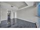 Modern bedroom with sleek tile flooring and ensuite bathroom at 4525 Dean Martin Dr # 2903, Las Vegas, NV 89103