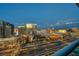 Scenic night view of the city skyline and busy freeway, offering a stunning backdrop at 4525 Dean Martin Dr # 2903, Las Vegas, NV 89103