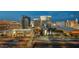 Stunning evening view of the city skyline featuring bright lights and bustling streets at 4525 Dean Martin Dr # 2903, Las Vegas, NV 89103