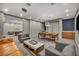 Comfortable lounge area with couches, chairs, tables, and a pool table to relax and hang out with friends at 4525 Dean Martin Dr # 2903, Las Vegas, NV 89103