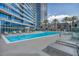 Enjoy a refreshing swim in this luxurious community pool with stunning views of the surrounding area at 4525 Dean Martin Dr # 2903, Las Vegas, NV 89103